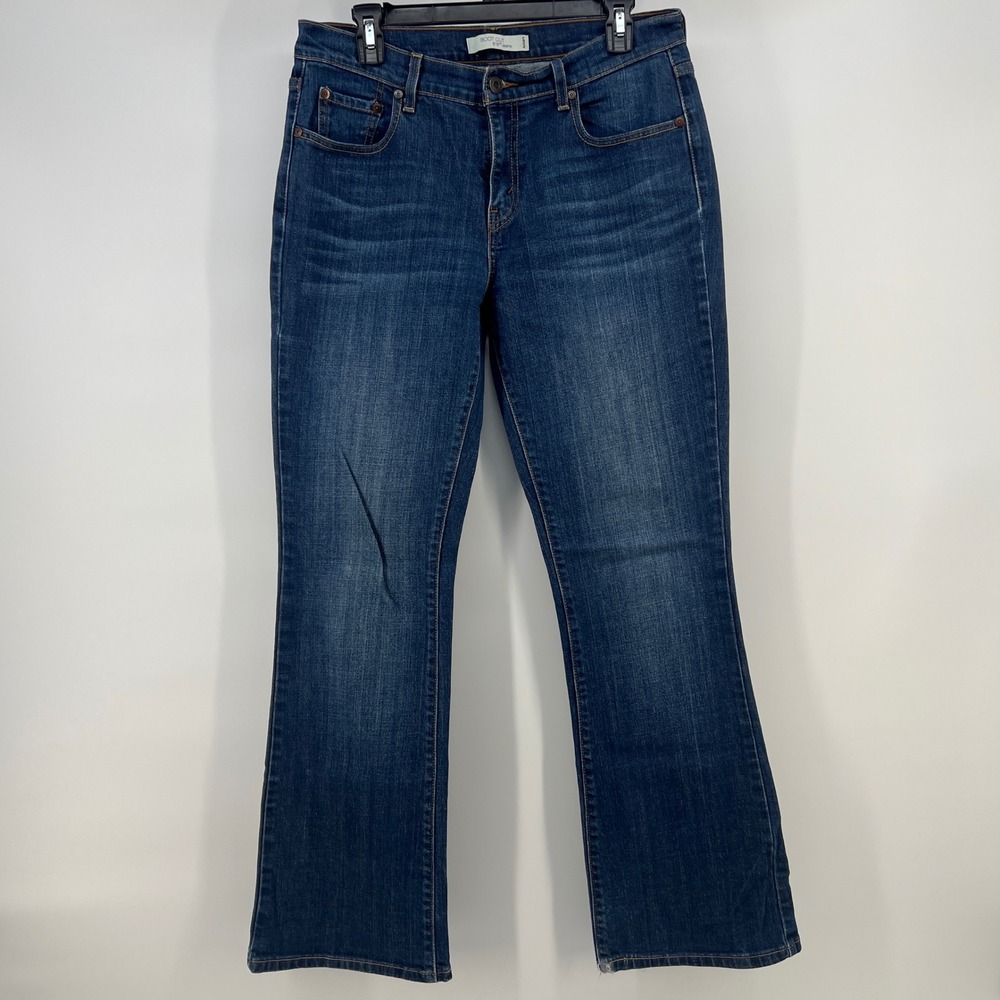 Levis 515 Bootcut Jeans Womens 10M Medium Wash Stretch Denim Blue Pants 10 M